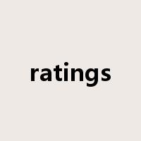 ratings是什么意思