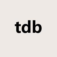 tdb是什么意思