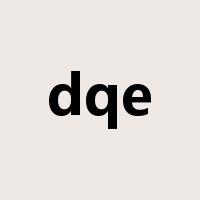 dqe是什么意思