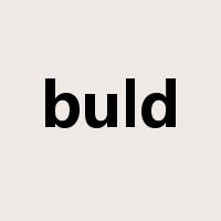 buld是什么意思