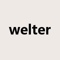 welter是什么意思