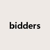 bidders是什么意思