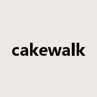 cakewalk是什么意思