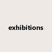 exhibitions是什么意思