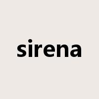sirena是什么意思