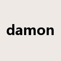 damon是什么意思