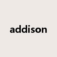 addison是什么意思