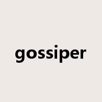 gossiper是什么意思