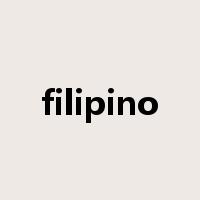 filipino是什么意思