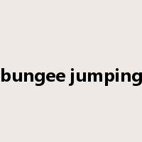 bungee jumping是什么意思