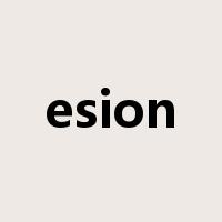 esion是什么意思