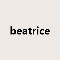 beatrice是什么意思