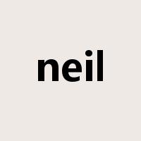 neil是什么意思