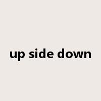 up side down是什么意思
