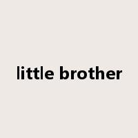 little brother是什么意思