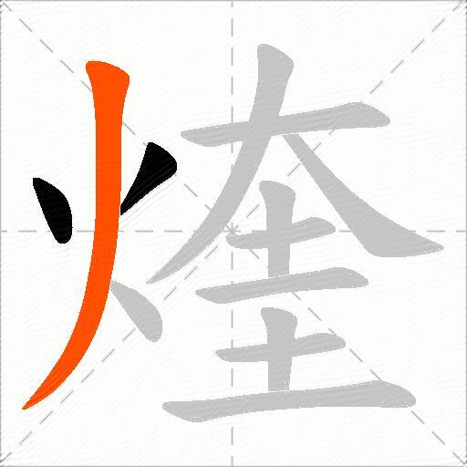 煃