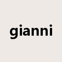 gianni是什么意思