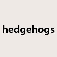 hedgehogs是什么意思