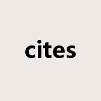 cites是什么意思