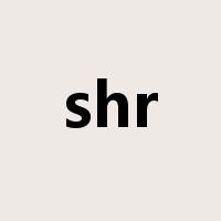 shr是什么意思