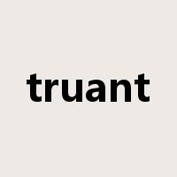 truant是什么意思