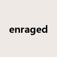 enraged是什么意思