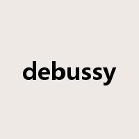 debussy是什么意思