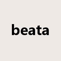 beata是什么意思