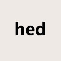 hed是什么意思