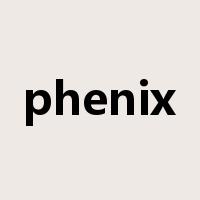 phenix是什么意思