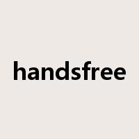 handsfree是什么意思