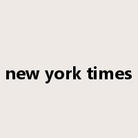 new york times是什么意思