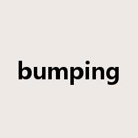 bumping是什么意思