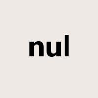 nul是什么意思