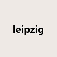 leipzig是什么意思