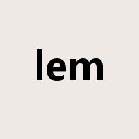 lem是什么意思