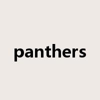 panthers是什么意思