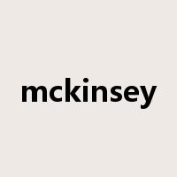 mckinsey是什么意思