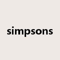 simpsons是什么意思