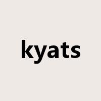kyats是什么意思
