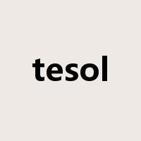 tesol是什么意思
