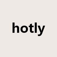 hotly是什么意思