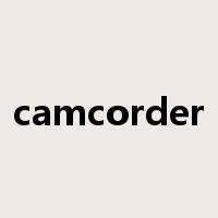 camcorder是什么意思