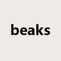 beaks是什么意思