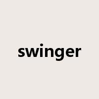 swinger是什么意思