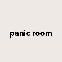 panic room是什么意思