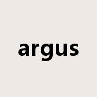 argus是什么意思