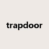 trapdoor是什么意思