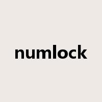numlock是什么意思