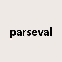 parseval是什么意思